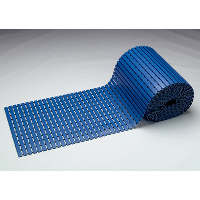 BLUE: Eurodek slatted plastic flooring, 2' wide rolls sold per foot