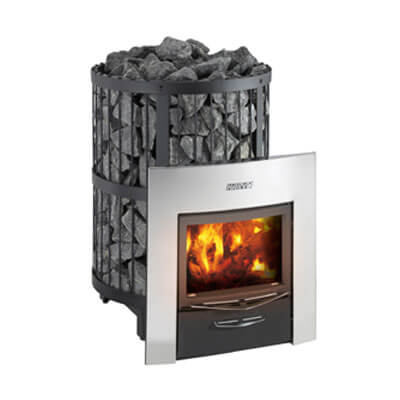 Harvia Legend 240DUO (Adds Fireplace in Dressing Room)