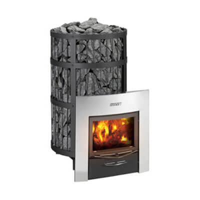 Harvia Legend 300DUO (Adds Fireplace in Dressing Room)
