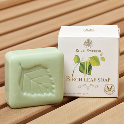 Royal Swedish Birch Leaf Soap (100 g./3.53 oz.)
