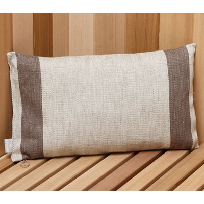 8 ½" W x 15 ½" L Sauna Pillow