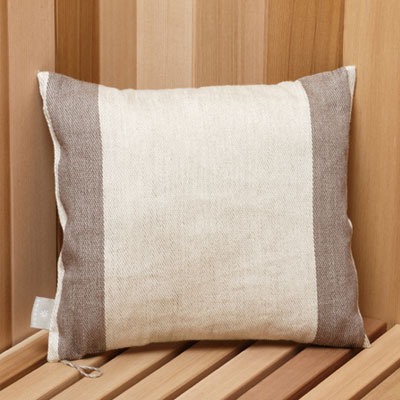 8 ½" W x 11" L Sauna Pillow