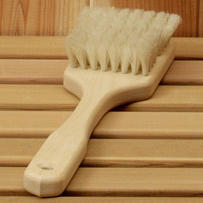 Single handled bath brush (10")
