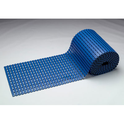 BLUE: Eurodek slatted plastic flooring, 3' wide rolls sold per foot